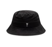 Ami Paris - De Coeur Stud Bucket Hat - Homme - Accessoires - Noir - Taille: 56 CM