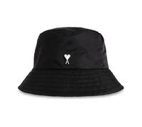 Ami Paris - De Coeur Stud Bucket Hat - unisex - Accessoires - Noir - Taille: 56 CM