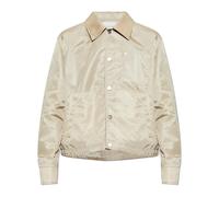 Ami Paris - De Coeur Stud Buttoned Jacket - Homme - Vestes - Beige - Taille: 2XL