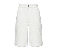 Ami Paris - Denim Shorts - Homme - Shorts - Blanc - Taille: S