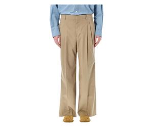 Ami Paris - Double Pinces Pant - Homme - Pantalons - Beige - Taille: 2XS