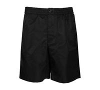 Ami Paris - Elasticated Waist De Coeur Stud Shorts - Homme - Shorts - Noir - Taille: L