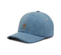Ami Paris, Femme, Accessoires, Bleu, Taille: ONE Size Denim Ami de Coeur Cap
