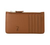 Ami Paris, Femme, Accessoires, Brun, Taille: ONE Size Ami de Coeur Zipped Card Holder