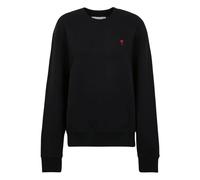 Ami Paris, Femme, Sweatshirts et sweats à capuche, Noir, Taille: 40 FR Ami De Cœur SweaT-shirt