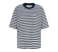 Ami Paris, Femme, Tops, Bleu, Taille: 40 FR T-Chemises