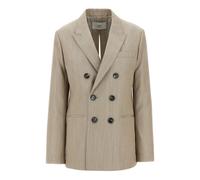 Ami Paris, Femme, Vestes, Beige, Taille: 34 FR Blazers Formels