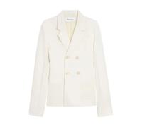 Ami Paris, Femme, Vestes, Beige, Taille: 40 FR Veste Bar Croisée Avec Poches Plaquées