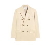 Ami Paris, Femme, Vestes, Blanc, Taille: 38 FR Vestes Blanches pour un Look Élégant
