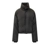 Ami Paris, Femme, Vestes, Noir, Taille: 38 FR De Coeur Down Jacket