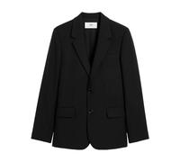 Ami Paris, Femme, Vestes, Noir, Taille: 48 FR Veste Blazer Noire Élégante Pour un Usage Quotidien