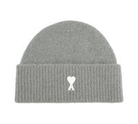 Ami Paris - Gris Offwhite Beanie ADC - Homme - Accessoires - Gris - Taille: ONE Size