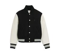 Ami Paris - Hjk941 Wv0078 001 Blouson Bombe - Homme - Vestes - Noir - Taille: S