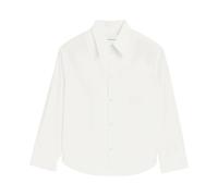 Ami Paris, Homme, Chemises, Blanc, Taille: S Oxford Cotton Shirt