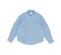 Ami Paris, Homme, Chemises, Bleu, Taille: XL ADC Cotton Long Sleeve Shirt