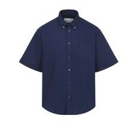 Ami Paris, Homme, Chemises, Bleu, Taille: XL Boxy Short Sleeve Shirt