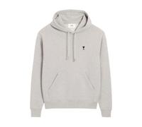 AMI Paris CONTRASTED AMI DE COEUR HOODIE men Hoodies grey taille: M