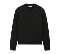 Ami Paris, Homme, Sweatshirts et sweats à capuche, Noir, Taille: XS De Coeur SweaT-shirt