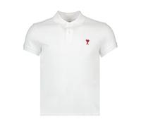Ami Paris, Homme, Tops, Blanc, Taille: M Ami de Coeur Polo