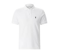 Ami Paris, Homme, Tops, Blanc, Taille: XL De Coeur Polo