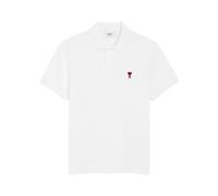 Ami Paris, Homme, Tops, Blanc, Taille: XS Polo Ami de Coeur