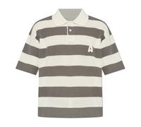 Ami Paris, Homme, Tops, Gris, Taille: XL De Coeur Polo