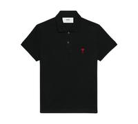 Ami Paris, Homme, Tops, Noir, Taille: S Polo Ami de Cœur