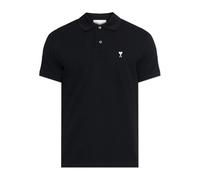 Ami Paris, Homme, Tops, Noir, Taille: XL Polo De Coeur