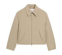Ami Paris, Homme, Vestes, Beige, Taille: M Blouson Zipped Jacket