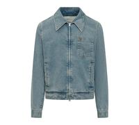 Ami Paris, Homme, Vestes, Bleu, Taille: L De Coeur Zipped Jacket