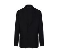 Ami Paris, Homme, Vestes, Noir, Taille: L Veste Droite Croisée Simple