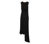 Ami Paris - Jersey Maxi Lavalliere Dress - Femme - Robes - Noir - Taille: 40 FR