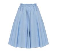 Ami Paris - Jupe Midi Corolle - Femme - Jupes - Bleu - Taille: 38 FR
