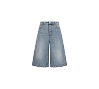 Ami Paris - Large Fit Bermuda Shorts - Homme - Shorts - Bleu - Taille: W32