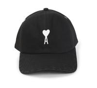 Ami Paris - Logo Patch Adjustable Buckle Strap - unisex - Accessoires - Noir - Taille: ONE Size