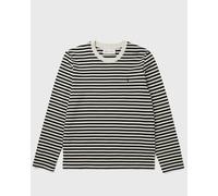 AMI Paris LONG SLEEVES STRIPED TSHIRT WITH BLACK AMI DE COEUR EMBROIDERY men Longsleeves black taille: M