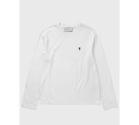 AMI Paris LONG SLEEVES TSHIRT WITH CONTRASTED AMI DE COEUR men Longsleeves white taille: S