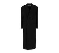 Ami Paris - Manteau Double-Boutonnage - Femme - Manteaux - Noir - Taille: 36 FR