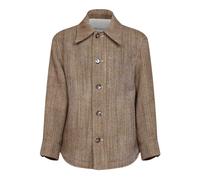 Ami Paris - Manteau droit - Homme - Manteaux - Brun - Taille: S