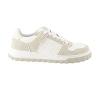 Ami Paris - Paniers Marche Beige Cuir Daim - Homme - Chaussures - Beige - Taille: 40 EU