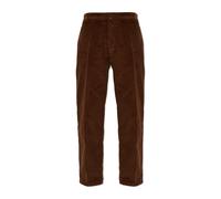 Ami Paris - Pantalon droit en velours côtelé - Homme - Pantalons - Brun - Taille: S