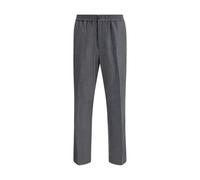 Ami Paris - Pantalon élégant en laine avec taille élastique - Homme - Pantalons - Gris - Taille: M