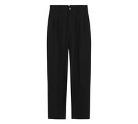 Ami Paris - Pantalon en laine à deux plis - Homme - Pantalons - Noir - Taille: XS
