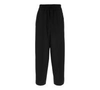 Ami Paris - Pantalon en laine à taille élastiquée - Homme - Pantalons - Noir - Taille: S