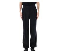 Ami Paris - Pantalon Large Taille Basse à Deux Pinces - Homme - Pantalons - Noir - Taille: 2XS