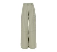 Ami Paris - Pantaloni - Femme - Pantalons - Vert - Taille: 38 FR