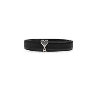 Ami Paris - Paris Paris Belt - unisex - Accessoires - Noir - Taille: 105 CM