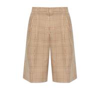 Ami Paris - Plaid Pattern Shorts - Homme - Shorts - Brun - Taille: W42