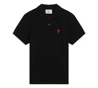 Ami Paris - Polo à manches courtes - Homme - Tops - Noir - Taille: S