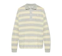 Ami Paris - Polo à manches longues - Homme - Tops - Gris - Taille: L